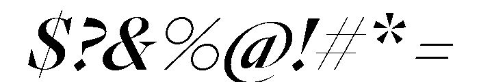 GTPantheonDisplay MediumItalic 2 Font OTHER CHARS