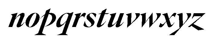 GTPantheonDisplay MediumItalic Font LOWERCASE