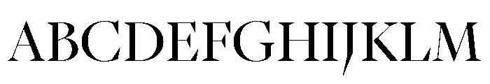 GTPantheonDisplay Regular Font UPPERCASE