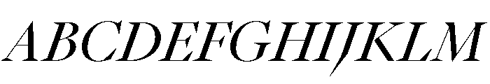 GTPantheonDisplay RegularItalic Font UPPERCASE