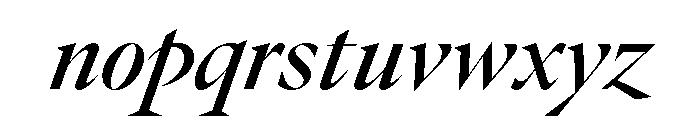 GTPantheonDisplay RegularItalic Font LOWERCASE