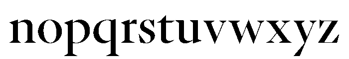 GTPantheonDisplay Regular Font LOWERCASE