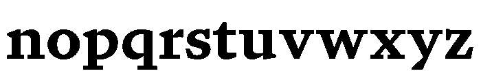 GTPantheonMicro Black Font LOWERCASE