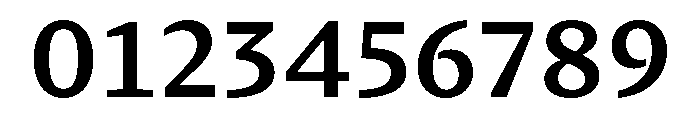 GTPantheonMicro Bold Font OTHER CHARS