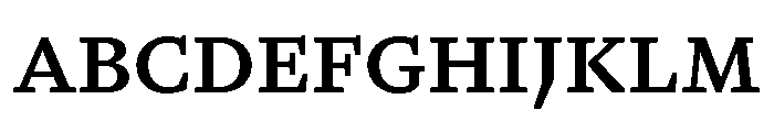 GTPantheonMicro Bold Font UPPERCASE