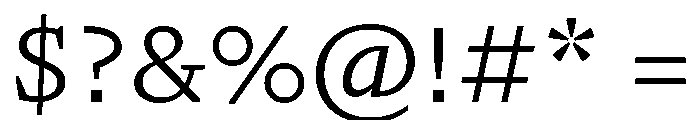 GTPantheonMicro Light 2 Font OTHER CHARS