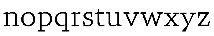 GTPantheonMicro Light 2 Font LOWERCASE