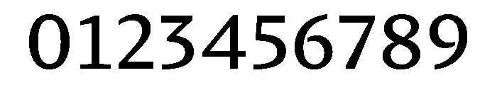 GTPantheonMicro Medium Font OTHER CHARS