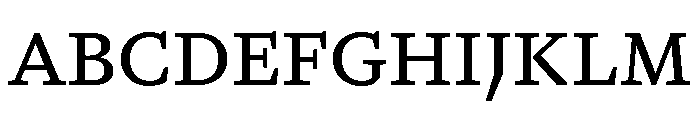 GTPantheonMicro Medium Font UPPERCASE