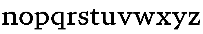 GTPantheonMicro Medium Font LOWERCASE