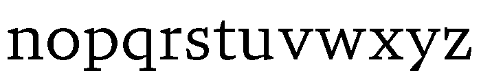 GTPantheonMicro Regular 2 Font LOWERCASE