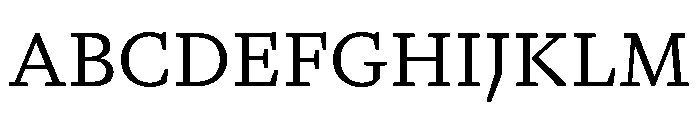 GTPantheonMicro Regular Font UPPERCASE