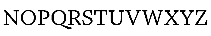 GTPantheonMicro Regular Font UPPERCASE