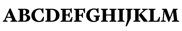 GTPantheonText Black Font UPPERCASE