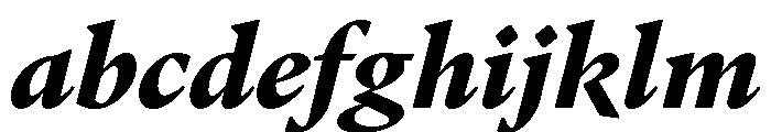GTPantheonText BlackItalic 2 FONT