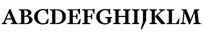 GTPantheonText Bold Font UPPERCASE