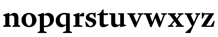 GTPantheonText Bold Font LOWERCASE