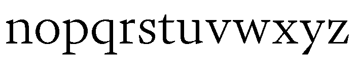 GTPantheonText Light 2 Font LOWERCASE