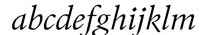 GTPantheonText LightItalic FONT