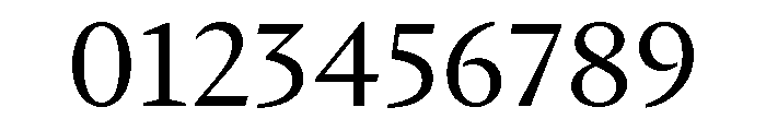 GTPantheonText Regular Font OTHER CHARS
