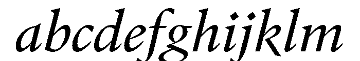 GTPantheonText RegularItalic FONT