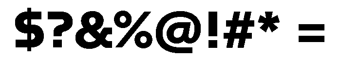 GTPlanar Black 2 Font OTHER CHARS