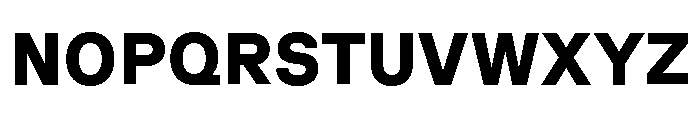 GTPlanar Black 2 Font UPPERCASE