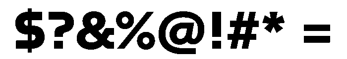 GTPlanar Black Font OTHER CHARS