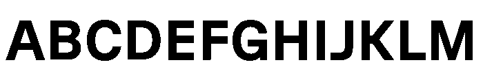 GTPlanar Bold Font UPPERCASE