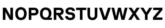 GTPlanar Bold Font UPPERCASE