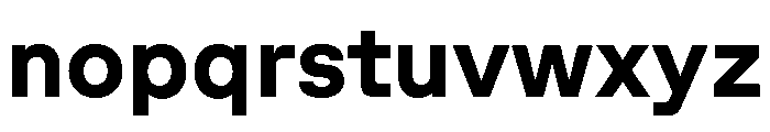 GTPlanar Bold Font LOWERCASE
