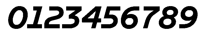 GTPlanar Italic15Bold Font OTHER CHARS