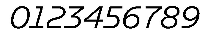 GTPlanar Italic15Light 2 Font OTHER CHARS