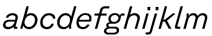 GTPlanar Italic15Light 2 FONT