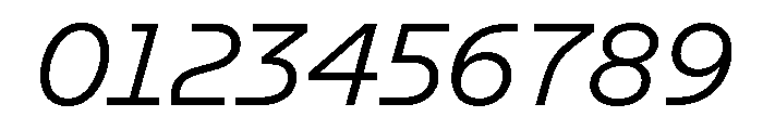 GTPlanar Italic15Light Font OTHER CHARS