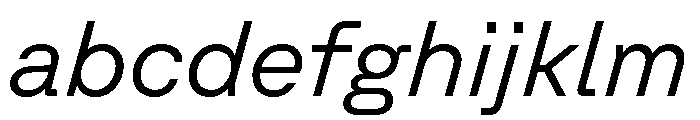 GTPlanar Italic15Light FONT