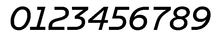 GTPlanar Italic15Regular Font OTHER CHARS