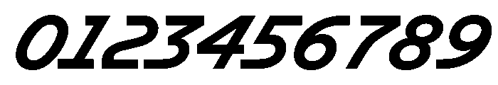 GTPlanar Italic30Bold Font OTHER CHARS