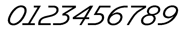 GTPlanar Italic30Light 2 Font OTHER CHARS
