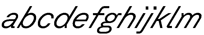 GTPlanar Italic30Light 2 FONT