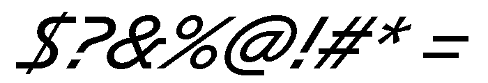 GTPlanar Italic30Regular 2 Font OTHER CHARS