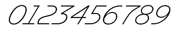 GTPlanar Italic30Thin 2 Font OTHER CHARS