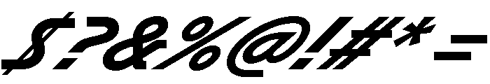 GTPlanar Italic45Black Font OTHER CHARS