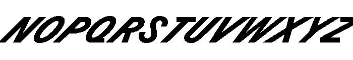 GTPlanar Italic45Black Font UPPERCASE