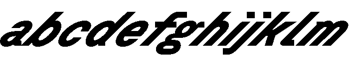 GTPlanar Italic45Black FONT