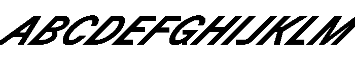 GTPlanar Italic45Bold Font UPPERCASE
