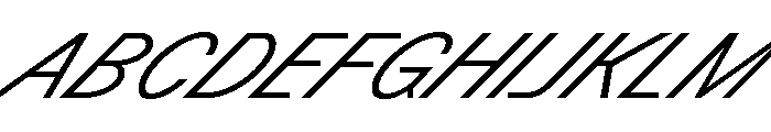GTPlanar Italic45Light Font UPPERCASE
