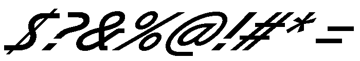 GTPlanar Italic45Medium 2 Font OTHER CHARS