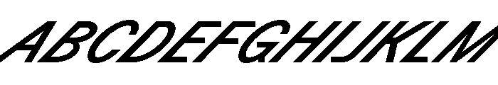 GTPlanar Italic45Medium 2 Font UPPERCASE