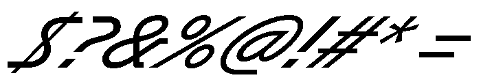 GTPlanar Italic45Regular 2 Font OTHER CHARS